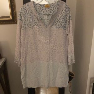 Roberta Roller Rabbit Tunic in Size Medium